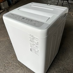 パナソニック 全自動洗濯機 5kg NA-F5B1-LH ライトグレー ビッグウェーブ洗浄