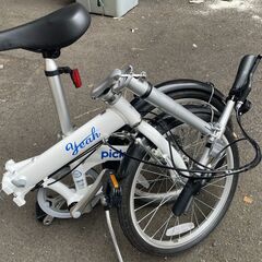 yeah 折りたたみ自転車 20インチ 6段変速 ホワイト DAHON ダホン ミニベロ