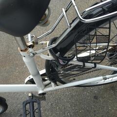 ★ジモティー割引有★ 軽快自転車 27インチ SUA33558 白 中古品