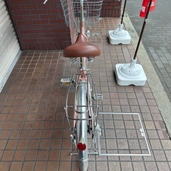 26インチ　ブリヂストン　内装３段変速付き　軽量アルミフレーム　またぎやすいU型フレーム　