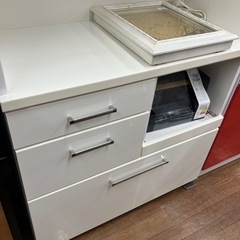 レンジボード 食器棚 ダイニングボード(B8-7)