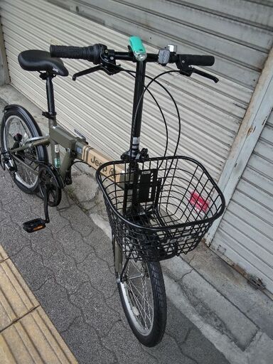 Jeep[ジープ]JE-206G 20吋折り畳み自転車 外装6段/サンドベージュ Jeep 