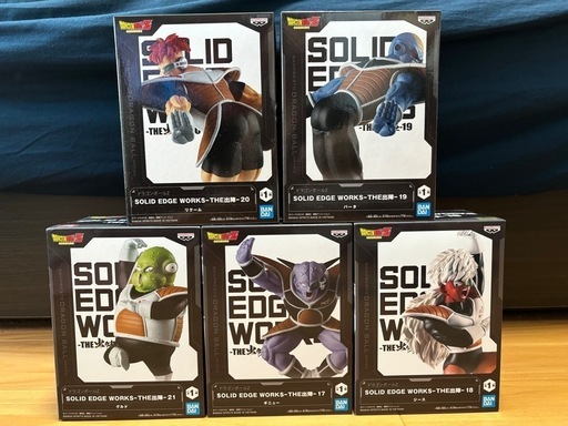値下げ！【ギニュー特戦隊フィギュア】5体セット