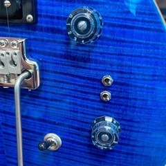 PRS SE Custom 24-08-Faded Blue【木目選定品】