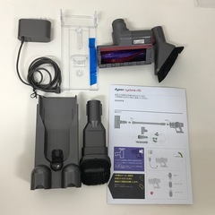 【引取】ダイソンSV12FFコードレスサイクロン掃除機Dysonv10Fluffy ニッケル/アイアン