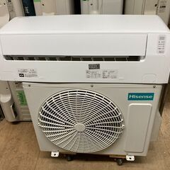 K05575　中古エアコン ハイセンス 2019年製 主に6畳用 冷房能力 2.2KW / 暖房能力 2.2KW