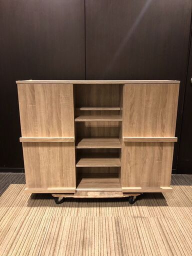 【展示品・未使用品】本棚 収納棚 収納 シェルフ 幅120cm 参考価格17990円自社配送時代引き可※現金、クレジット、スマホ決済対応※
