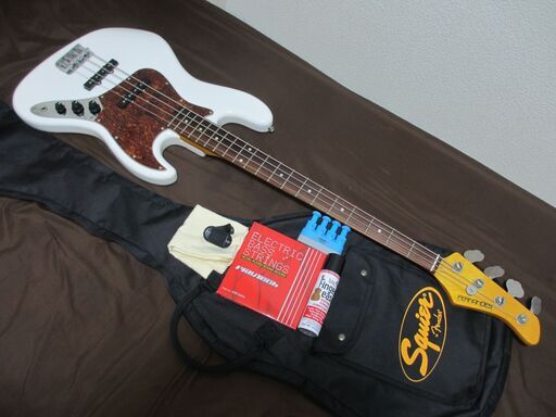 FERNANDES Jazz Bass Type ソフトケース＆交換弦＆クリーナー、付き　手渡し希望です