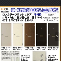 勝手口ドア　なかなか決まらないので値下げします