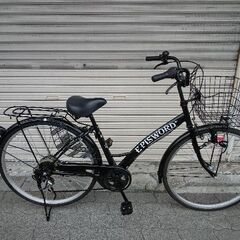 EPISWORD[エピスワード]26吋 ファッションサイクル 外装6段/ブラック