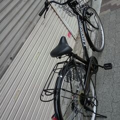 EPISWORD[エピスワード]26吋 ファッションサイクル 外装6段/ブラック