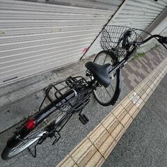 EPISWORD[エピスワード]26吋 ファッションサイクル 外装6段/ブラック