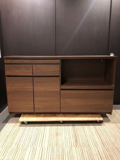 【展示品・未使用品】キッチンカウンター キッチン収納 カウンター 日本製 参考価格69990円自社配送時代引き可※現金、クレジット、スマホ決済対応※