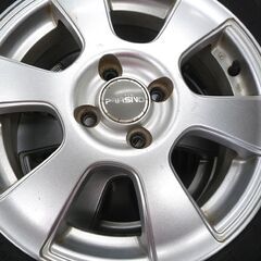 ホイール付きタイヤ 4本セット ブリヂストン エコピア NH200C 175/65R15 2022年製 4H 15×5.5J PCD100 中古 苫小牧西店