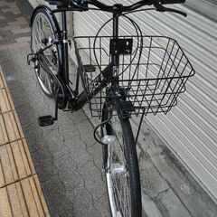 美品☆[T21Technology]LUEELA(ルエラ)26吋 折り畳み自転車 外装6段/LEDオート/ジェットブラック