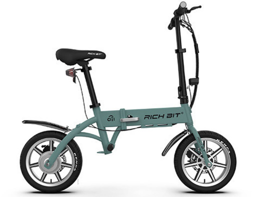 デモ車【RICHBIT(ﾘｯﾁﾋﾞｯﾄ)】CITY 電動バイク　レンジャーグリーン　★公道走行可能★免許不要★