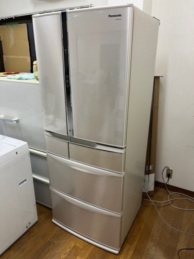 激安販売!!Panasonic 6ドア 470L 2012年 NR-F476TM-N 家電 キッチン家電 冷蔵庫