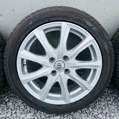 16インチアルミホイール☆バリ山冬タイヤ付き