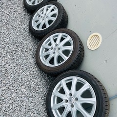 16インチアルミホイール☆バリ山冬タイヤ付き
