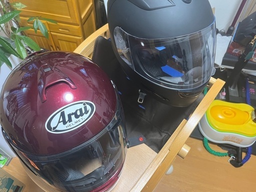 バイク用ヘルメット　2個セット