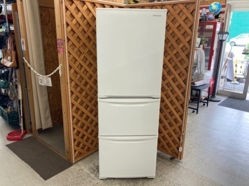 【愛品館江戸川店】保証充実 Panasonic 2022年製 335L 3ドア冷凍冷蔵庫 NR-C343C-W