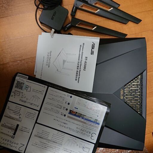 募集中／㊴ WiFi 無線ルーター WiFi6 4804+1148Mbps デュアルバンドゲーミング RT-AX88U 高速ルーター