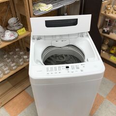 洗濯機 5kg アイリス IAW-T504 2023年製 W(幅)54.0×D(奥行き)53.5×H(高さ)83.5cm ※クリーニング済み