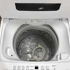 洗濯機 5kg アイリス IAW-T504 2023年製 W(幅)54.0×D(奥行き)53.5×H(高さ)83.5cm ※クリーニング済み