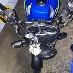 CBF125 事故車　売れました。