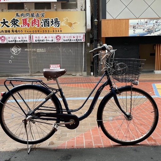 【すぐに売れます!お買い求めの方はお早めに】 イオンバイク 26インチ 3段変速 オートライト