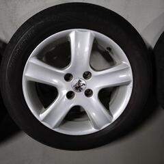 プジョー205/55R16ブリジストンREGNO GR7タイヤホイール4本セット