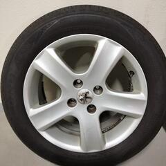 プジョー205/55R16ブリジストンREGNO GR7タイヤホイール4本セット