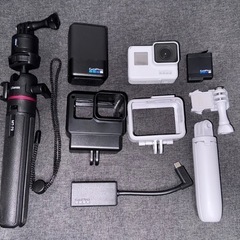 GoPro HERO7 BLACK 限定色 美品 マイクアダプター等セット