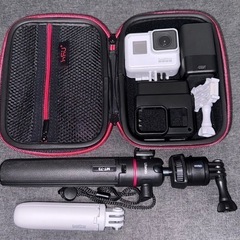 GoPro HERO7 BLACK 限定色 美品 マイクアダプター等セット