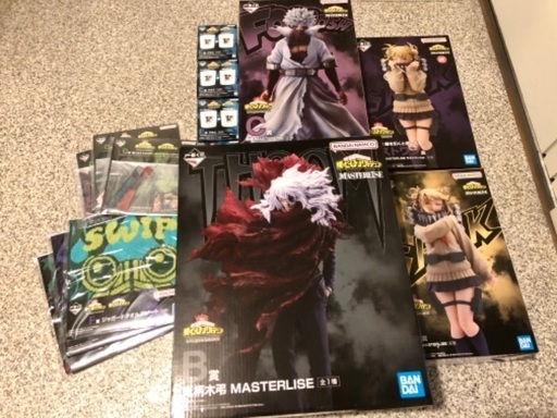 最終価格　23区内どこでも受け渡し可能　一番くじ フィギュア MASTERLISE 僕のヒーローアカデミア　ヒロアカ　トガヒミコ　ラストワン　死柄木 荼毘　14点セット