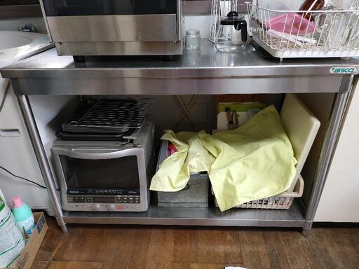 お値下げ ＃005 【tanico】ステンレス製 業務用 作業台 厨房機器 飲食店 厨房 店舗用 本日19,000円から20%お値下げしました!