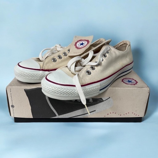 【未使用】90’s CONVERSE ALL STAR LOW USA 28cm