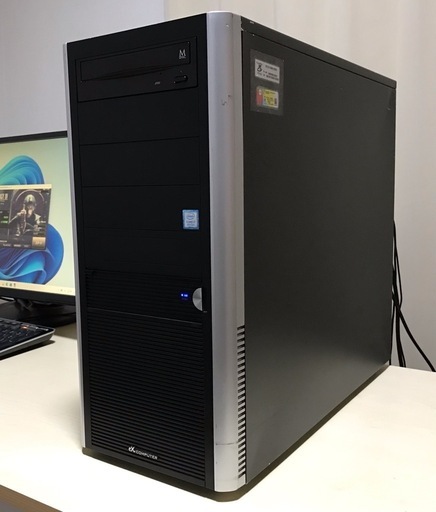 ゲーミングPC/Windows11/RTX2070SUPER/SSD512GB/HDD1TB