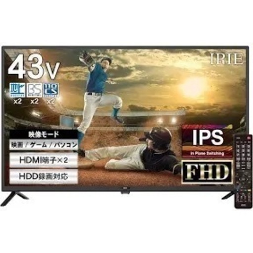IRIE　43vテレビ