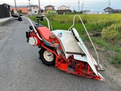 クボタ　バインダー　RE20. 1条刈り　動作確認済み　茨城県常総市から引き取り限定 。