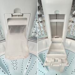 美品 Aqours アクア 全自動電気洗濯機 AQW-S5E2 2023年製