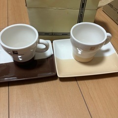 新品❣️カフェドクロワッサン　マグカップ　皿　セット