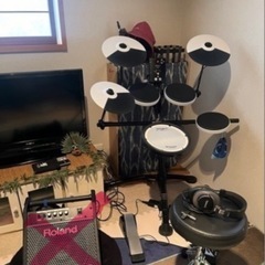 電子ドラム ヘッドホンセット アンプは付属していません