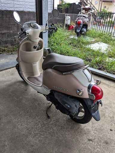 決まりました。ジョルノ AF70 インジェクション ピンク／ホワイト 2014