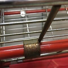 A1706　激レア　非売品　コカ・コーラ　ジャンブリングラック　什器　陳列　棚　台車　ワゴン　アンティーク　レトロ　現状品