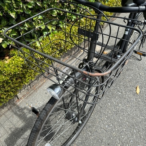 雨濡れ無し】自転車 アサヒサイクル 26型 amadana TAG label CITYBLACK