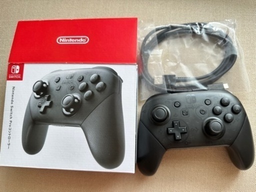 【極美品】純正品　Nintendo Switch Pro コントローラー ブラック
