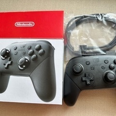 【極美品】純正品　Nintendo Switch Pro コント...