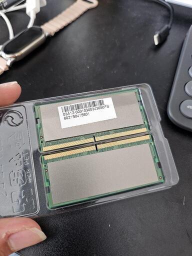 DDR5  4800hzメモリスティックュアル8グラム