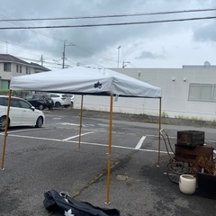 2回使用美品 タープ LOGOS ソーラーブロック Qセット